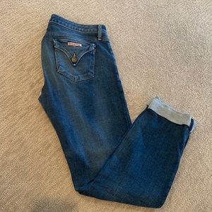 Hudson cuffed jeans